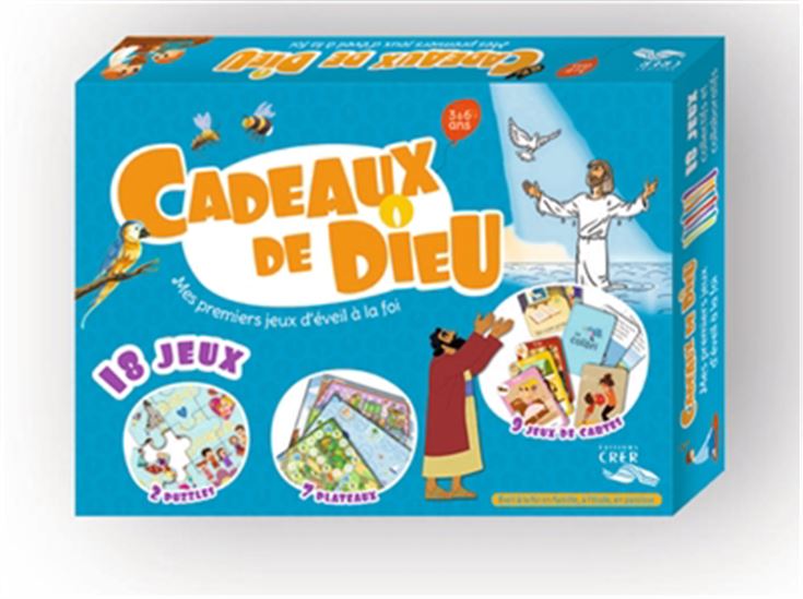 Cadeaux de Dieu : mes premiers jeux d&#39;éveil à la foi : 18 jeux Cof. - COLLECTIF