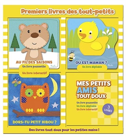 Collectif Coffret Jaune Premier Livre Des Tout Petits Livres Pour Bebe Livres Renaud Bray Com Livres Cadeaux Jeux