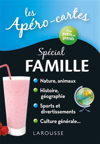 Les Apéro-cartes spécial famille N. éd.