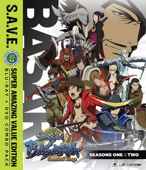 Sengoku Basara : Samurai Kings Season 1-2 + Ova (+ Dvd) - SENGOKU BASARA