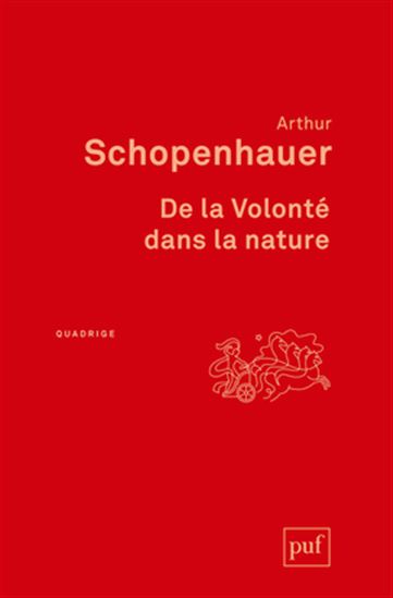 De la volonté dans la nature - ARTHUR SCHOPENHAUER