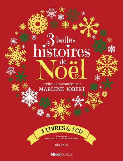 3 belles histoires de Noél : 3 livres & 1 CD Cof. - MARLÈNE JOBERT & AL