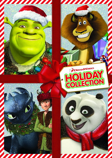 DreamWorks Holiday Collection (Shrek the Halls / Merry Madagascar / Dragons Holiday: Gift of the Night Fury / Kung Fu Panda Holiday) (Dreamworks Holiday Collection) - DIVERS