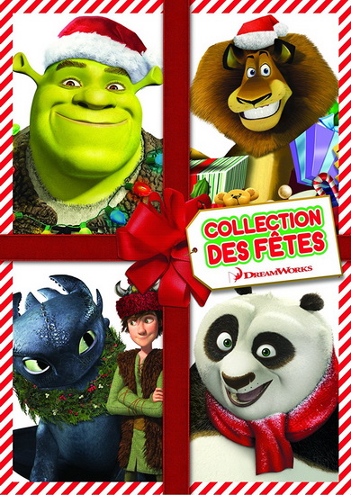 DreamWorks Holiday Collection (Shrek the Halls / Merry Madagascar / Dragons Holiday: Gift of the Night Fury / Kung Fu Panda Holiday) (Collection des Fêtes Dreamworks) - DREAMWORKS HOLIDAY - NOËL COLLECTION