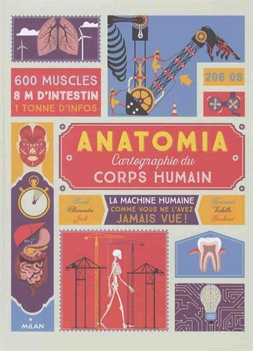 Anatomia : cartographie du corps humain - JACK GUICHARD & AL