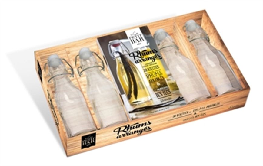 Le Petit bar des rhums arrangés : coffret - SANDRINE HOUDRÉ-GRÉGOIRE