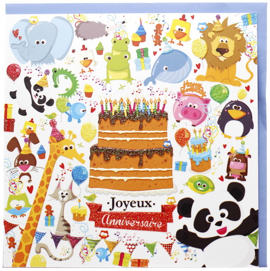 Joyeux Anniversaire Fete Avec Animaux Sacs Cadeaux Et Cartes De Souhaits Livres Renaud Bray Com Livres Cadeaux Jeux