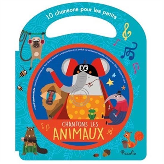 Chantons les animaux + CD - MAUD BROUGÈRE