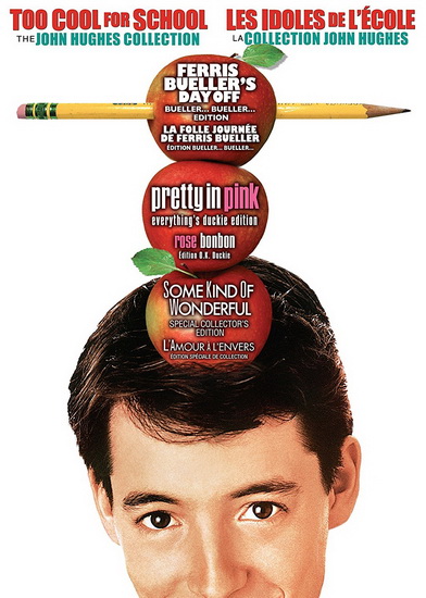 Too Cool For School John Hughes Collection (Ferris Bueller's Day Off + Pretty in Pink + Some Kind of Wonderful) - DIVERS
