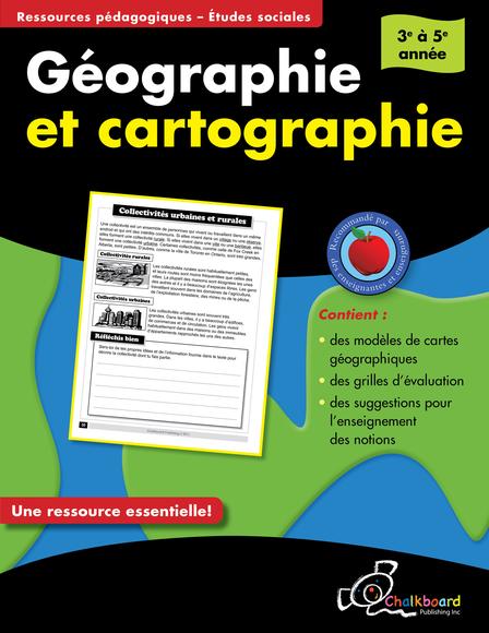 Géographie et cartographie 3e à 5e année - DEMETRA TURNBULL