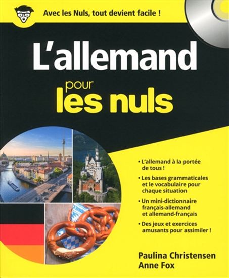 L&#39;Allemand pour les nuls + CD N. éd. - PAULINA CHRISTENSEN - ANNE FOX