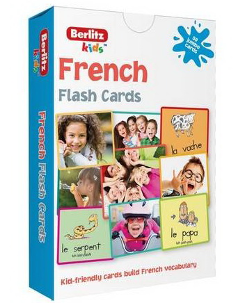 BERLITZ - French Flash Cards - Abécédaires - Vocabulaires - LIVRES