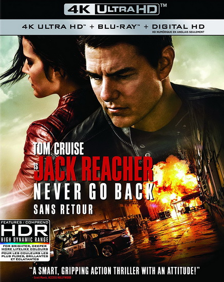 Jack Reacher: Never Go Back (4K+Blu-Ray) - ZWICK EDWARD