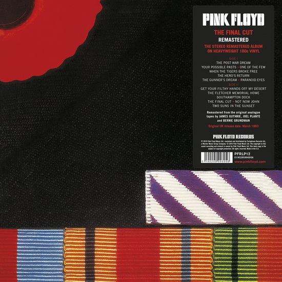The Final Cut - 2016 Version (Vinyl) - PINK FLOYD