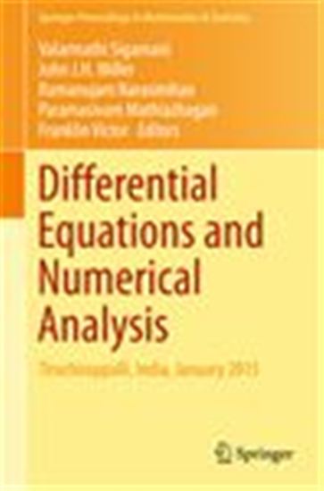 Differential Equations and Numerical Analysis - COLLECTIF