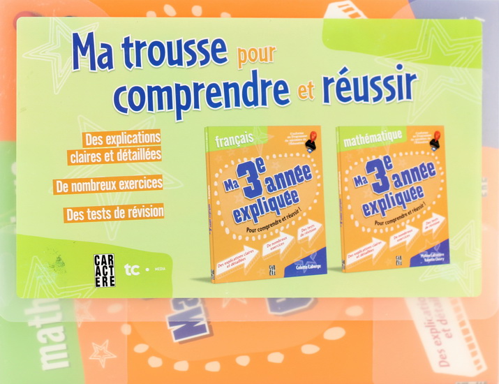 Ma 3e année expliquée : trousse - COLLECTIF