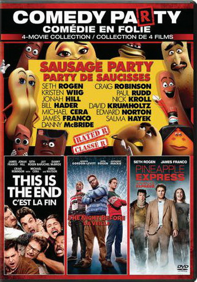Night Before/Sausage Party/Pineaple Express/This Is The End - DIVERS