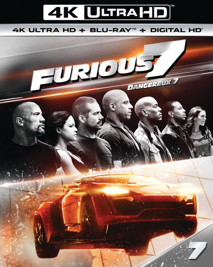 Furious 7 (4K+Blu-Ray) - WAN JAMES