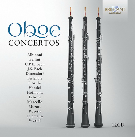 Oboe Concertos  (12CD) - COMPILATION HAUTBOIS
