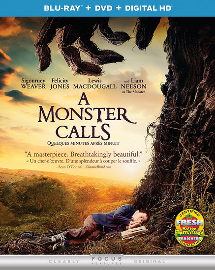 A Monster Calls (Blu-Ray+Dvd+Digital Copy) - J.A. BAYONA