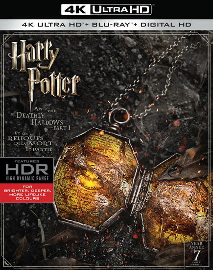 Harry Potter and The Deathly Hallows Part 1 (4K+Blu-Ray) - YATES DAVID
