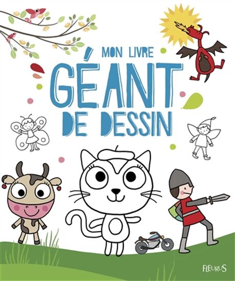 Mon livre géant de dessin - ISABELLE JACQUÉ