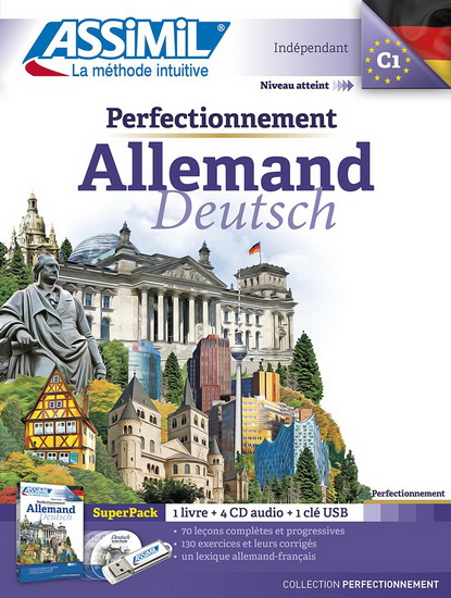 Perfectionnement allemand + CD - COLLECTIF