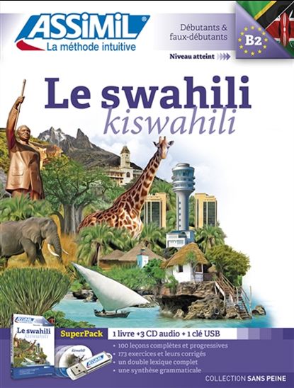 Le Swahili 4CD + clé USB N. éd. - ODILE RACINE-ISSA