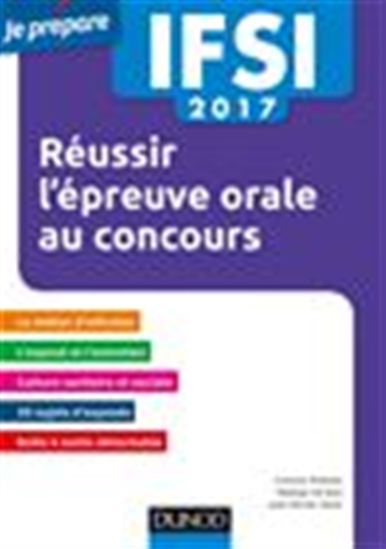 IFSI 2017 Réussir l&#39;épreuve orale au concours - 4e éd. - NADÈGE AÏT-KACI - CORINNE PELLETIER - TE