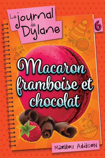 Macaron framboise chocolat #06 - MARILOU ADDISON