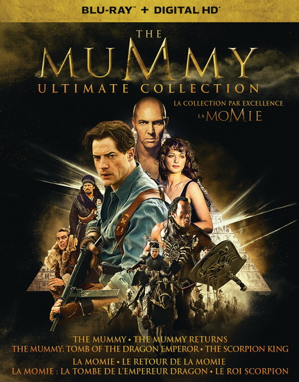 The Mummy Ultimate Collection (Blu-Ray) - DIVERS