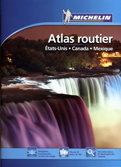 Atlas routier États-Unis, Canada, Mexique - COLLECTIF