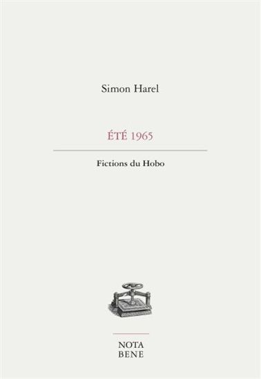 Été 65 fictions du hobo - SIMON HAREL