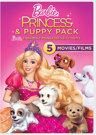 Barbie Princess & Puppy Pack (Barbie ensemble princesses et chiots) - BARBIE