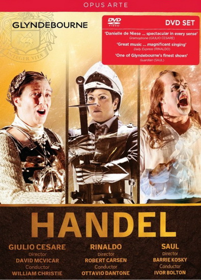 Handel - Giulio Cesare, Rinaldi, Saut (5DVD) - HANDEL GEORGE FREDERIC