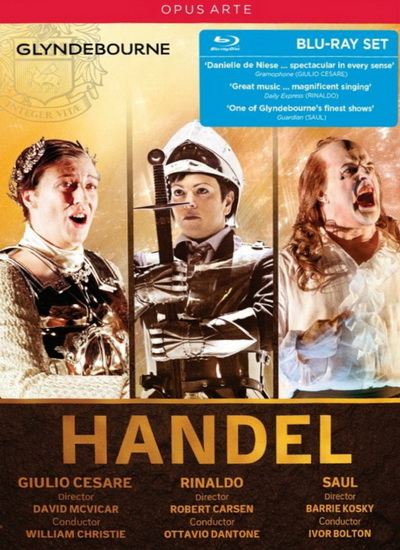 Handel - Giulio Cesare, Rinaldi, Saut (4BR) - HANDEL GEORGE FREDERIC