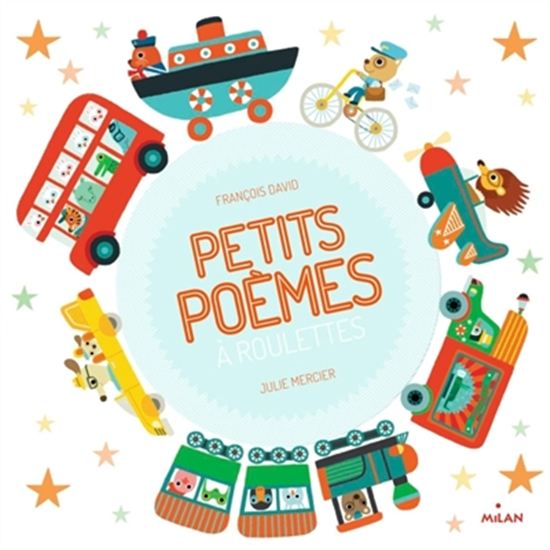 Poèmes à roulettes - FRANÇOIS DAVID - JULIE MERCIER