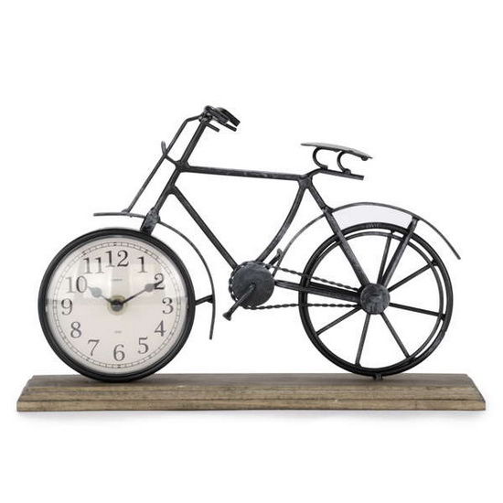 Réveil cloche sur pied 32 cm de haut - horloge de table - horlogerie - montre - style