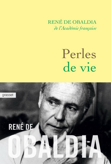 Perles de vie - RENÉ DE OBALDIA