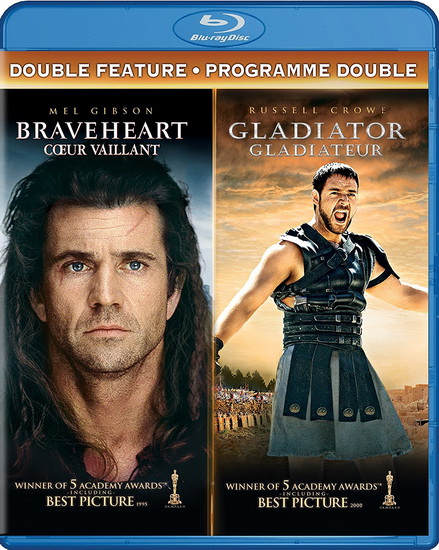 Braveheart + Gladiator - RIDLEY MEL SCOTT GIBSON