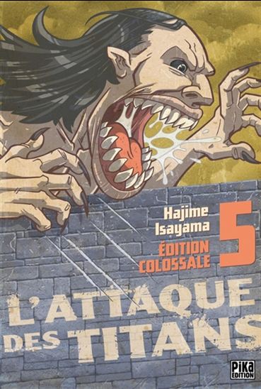 L'Attaque des titans Éd. colossale #05 - HAJIME ISAYAMA