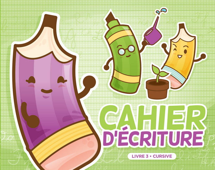 Cahier d'exercice cursive #03 - COLLECTIF