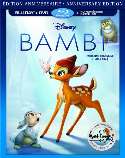 Bambi (Signature Collection) (Blu-Ray+Dvd) - JAMES ALGAR - SAMUEL ARMSTRONG
