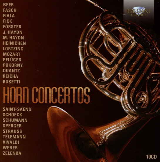 Horn Concertos (10CD) - COMPILATION COR