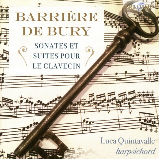 Sonates Et Suites Pour Le Clavecin (2CD) - BARRIERE - DE BURY