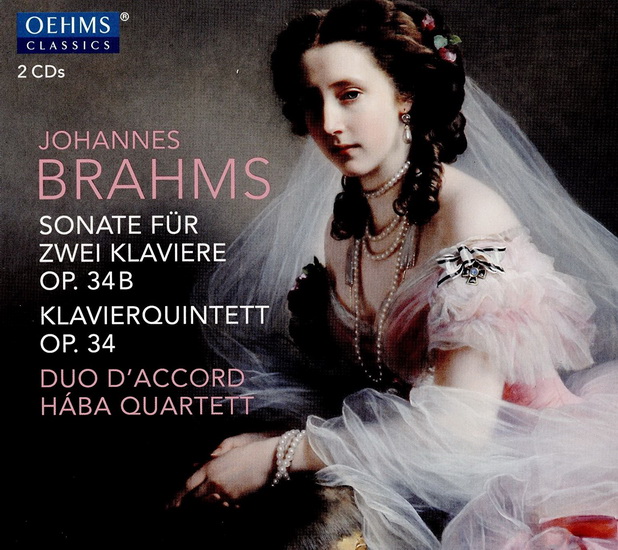 Sonate fur Zwei Klaviere Op.34B - Klavierquintett Op.34 (2CD) - BRAHMS