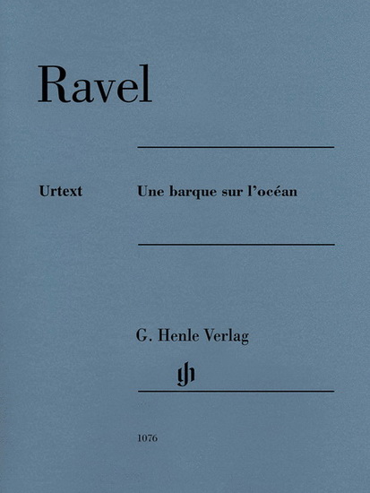 Une Barque Sur L&#39;Océan (Piano) - MAURICE RAVEL