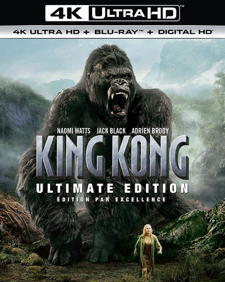King Kong (Ultimate Edition) (4K+Blu-Ray+Digital HD) - JACKSON PETER