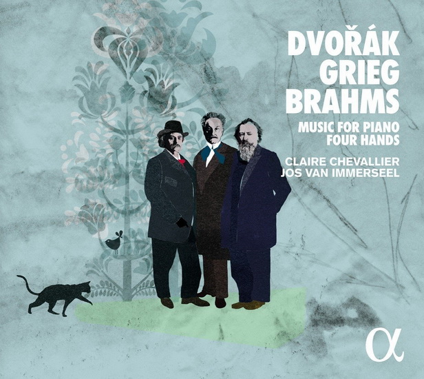 Dvorak, Grieg & Brahms: Music For Piano Four Hands - BRAHMS - DVORAK - GRIEG