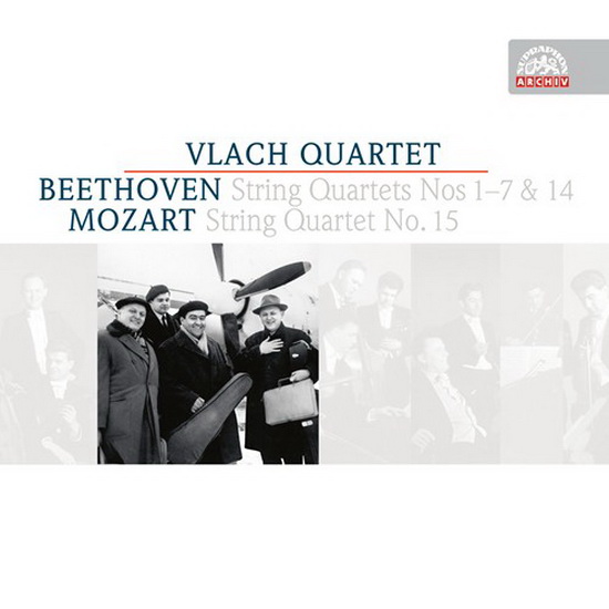 String Quartets Nos.1-7 & 14 & String Quartet No.15 (4CD) - BEETHOVEN - MOZART
